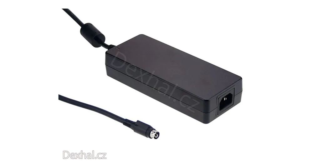 Slevy | Napájecí spínaný adaptér, 12V/11,5A, Mean Well GS160A12-R7B, třípólový