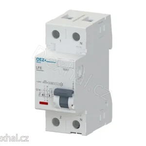 Kupte dnes - Chránič OEZ LFE-25-2-030AC, 25A, 2P, 30mA, 6kA, OEZ 42389