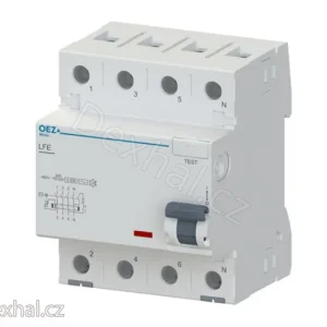 Chránič OEZ LFE-80-4-300AC, 80A, 4P, 300mA, 6kA, OEZ 42405 - K objednání