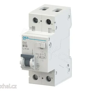 Chránič s jističem OEZ OLE-6C-1N-030AC, 6A, 2P, 30mA, 6kA, OEZ 38320 - Připraveno k odeslání