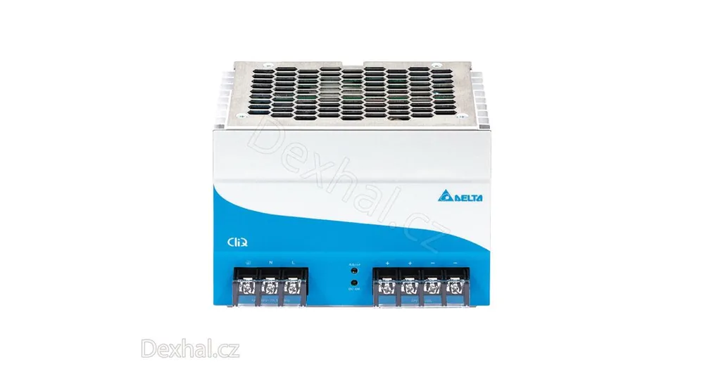 Nyní k dispozici - Zdroj na DIN lištu DELTA CLIQ DRP024V480W1AA