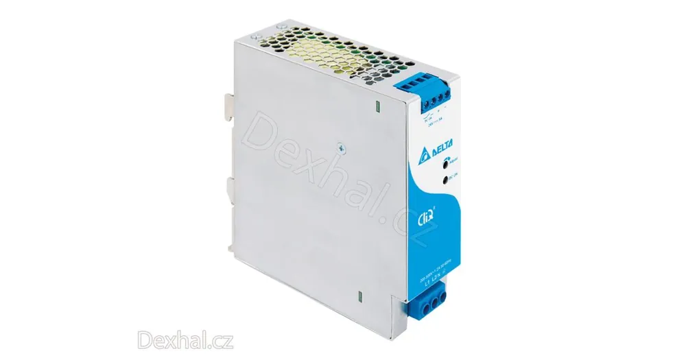 Zdroj na DIN lištu DELTA CLIQ II DRP-24V120W2BN | Nízká cena