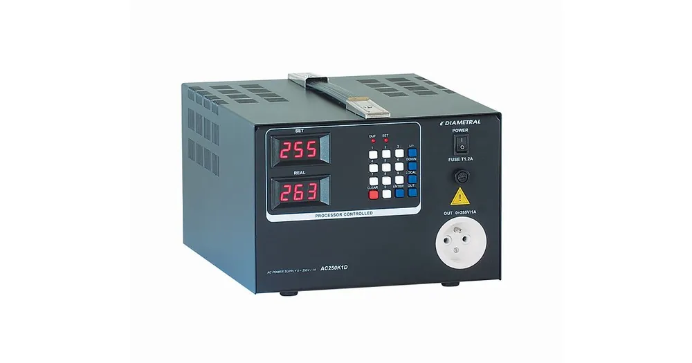 Přímo z výroby | Střídavý AC/AC zdroj Diametral AC250K2D-S, stabilizovaný