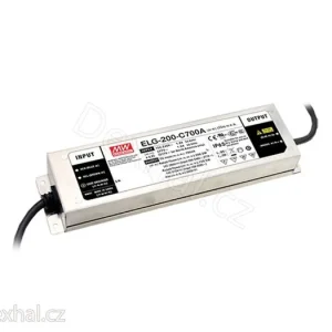 LED driver Mean Well ELG-200-C700A | Velmi populární
