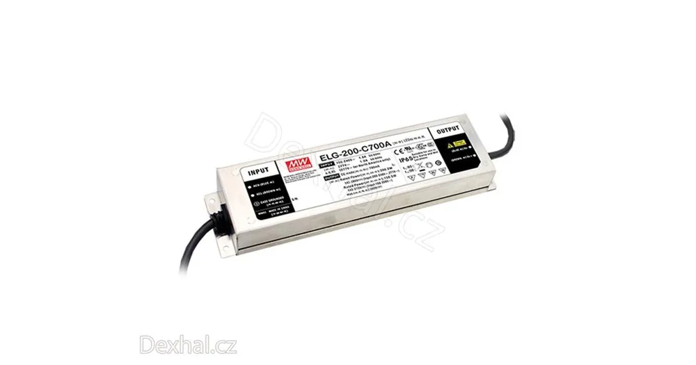 LED driver Mean Well ELG-200-C1750B - Ušetřete