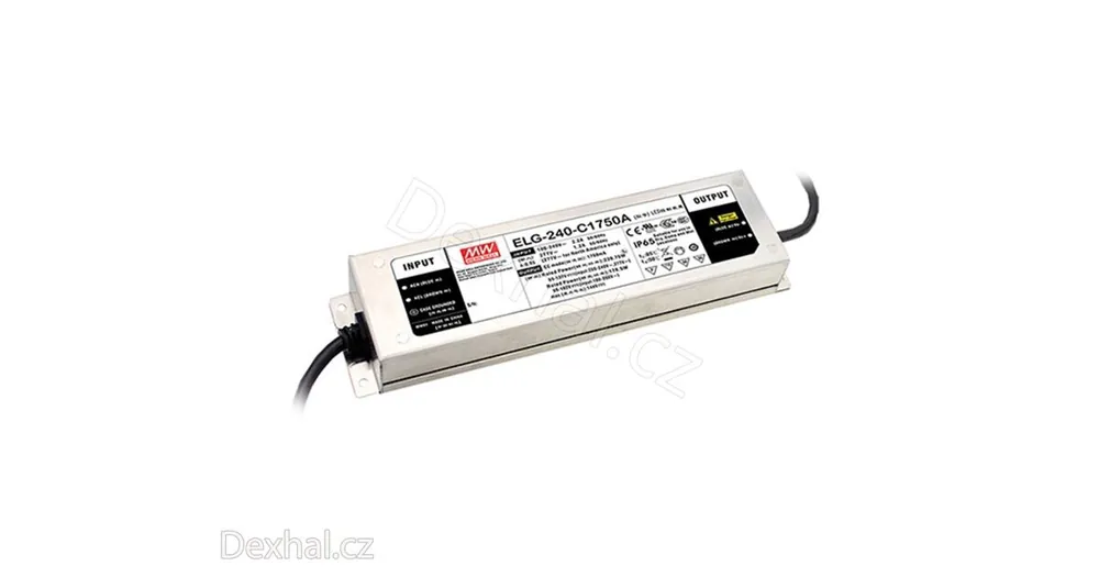 LED driver Mean Well ELG-240-C1750B | Mezi nejprodávanějšími