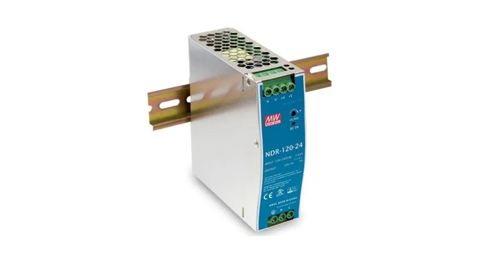 Akční nabídka - Zdroj na DIN lištu Mean Well NDR-120-12, 12V/10A