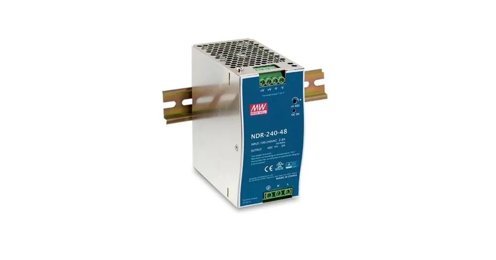 Doporučujeme | Zdroj na DIN lištu Mean Well NDR-240-48, 48V/5A
