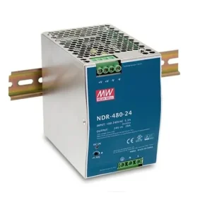 Zdroj na DIN lištu Mean Well NDR-480-48, 48V/10A - Nabídka