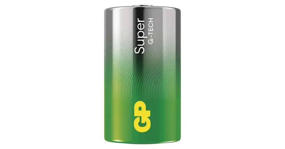 Výhodná koupě | Alkalická baterie velké mono GP Super LR20 (D), G-TECH
