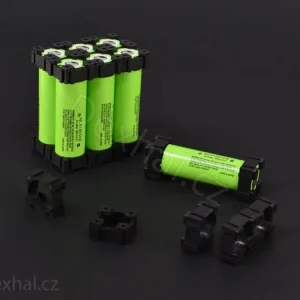 Držák 18650 akumulátorů / článků / baterií pro aku-packy - Vrácení zdarma