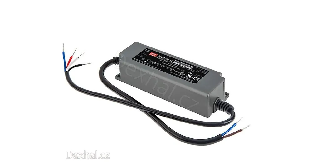 LED driver Mean Well PWM-40-12 | Rychlé dodání