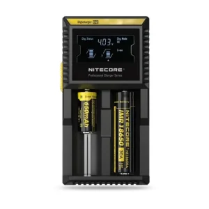 Nitecore Digicharger D2 inteligentní nabíječka 2x Li-ion Ni-mh - Sleva