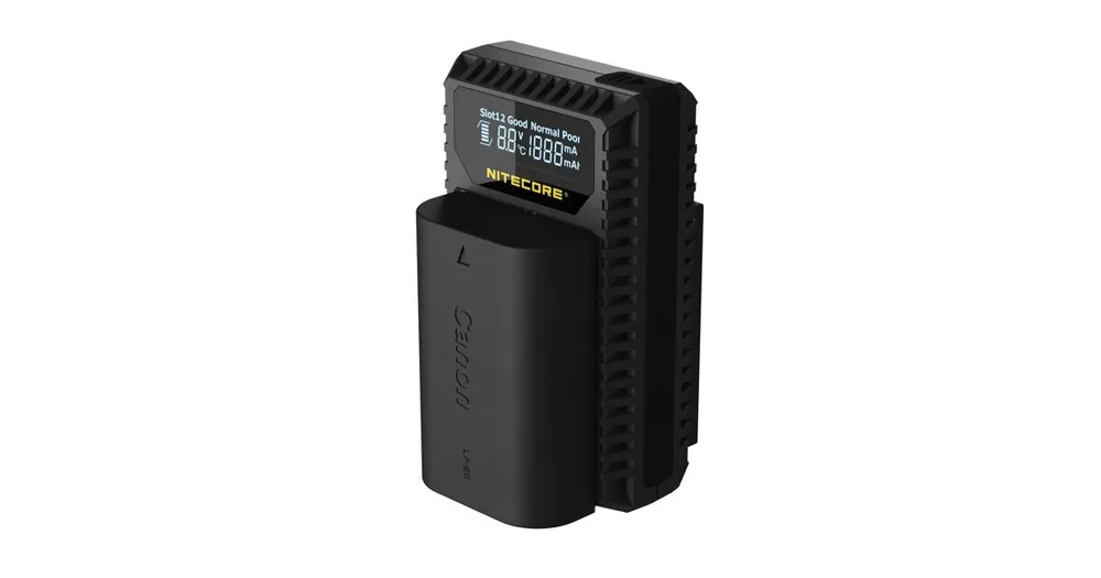 Akční nabídka | Nitecore UCN1 duální nabíječka pro aku Canon