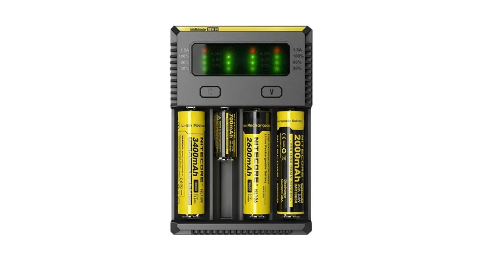 Objednejte dnes - Nitecore NEW i4 inteligentní nabíječka 4x Li-ion Ni-mh