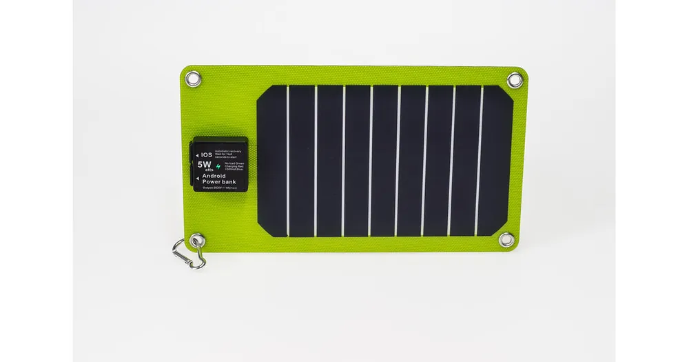 Neváhejte | Cestovní solární nabíječka 5W USB 1A