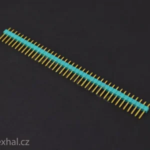 1x40 pinová lišta, více barev, samec Dupont Arduino Modrá - Novinka v sortimentu