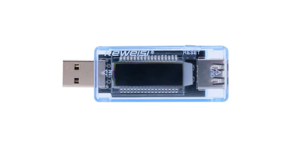 Poslední dny - USB tester, multimetr KWS-V20 měřič napětí/proudu a kapacity (mAh)