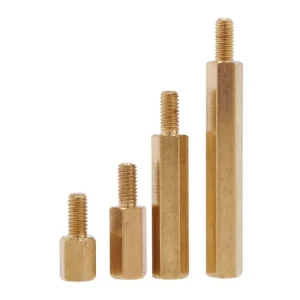 Distanční sloupek M3, 6mm vnější závit, mosaz | Rychlé dodání