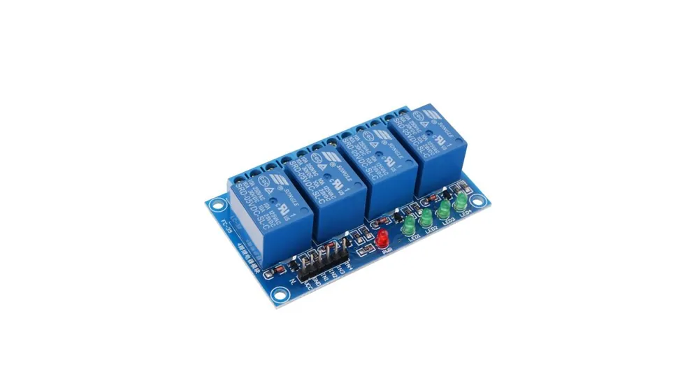4 kanálové 12V Relé 10A Arduino raspberry / relátko bez optočlenu | Populární