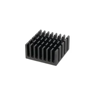 Chladič 20x20x10 mm, hliníkový, černý | Velmi populární