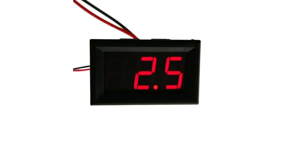 Špičková kvalita | Digitální ampérmetr do panelu 0-100A DC