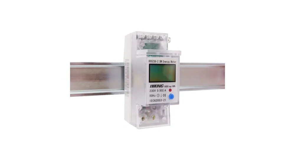 Přímo z výroby | Hiking DDS238-2 SW digitální wattmetr / elektroměr na DIN lištu