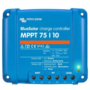 Využijte nabídku | MPPT solární regulátor Victron Energy 75/10 12V/24V, 75V 10A
