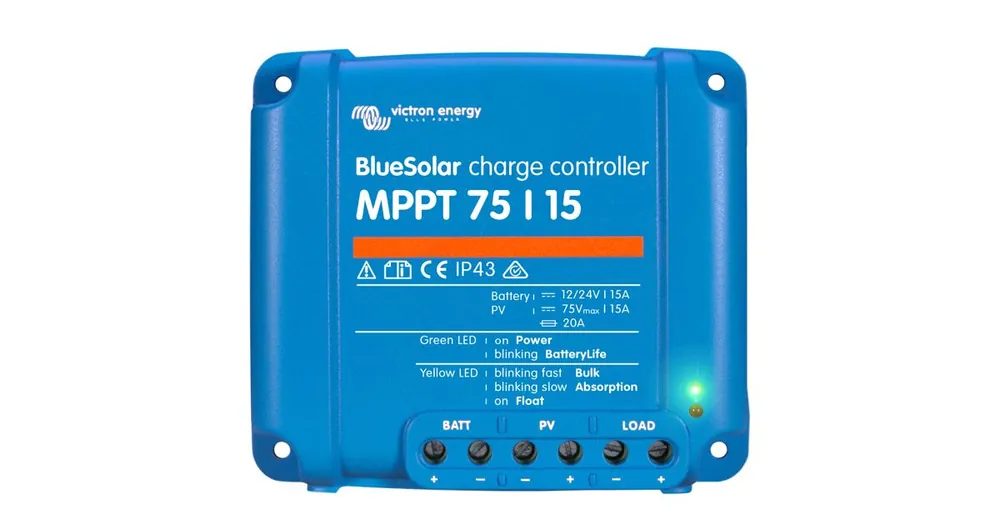 MPPT solární regulátor Victron Energy 75/15 12V/24V, 75V 15A - Blesková nabídka