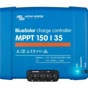 Velmi oblíbený produkt | MPPT solární regulátor Victron Energy 150/35 12V/24V/48V, 35A 150V
