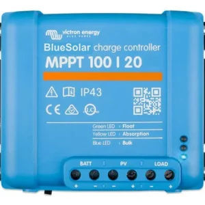 Bezpečný nákup | MPPT solární regulátor Victron Energy 100/20 12V/24V, 100V 20A