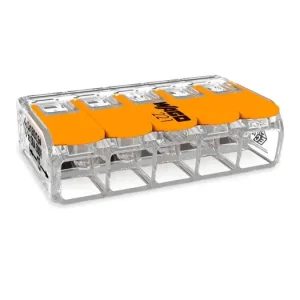 Rychlé dodání | WAGO 221-615 Svorka COMPACT 5x6 s páčkou, bezšroubová