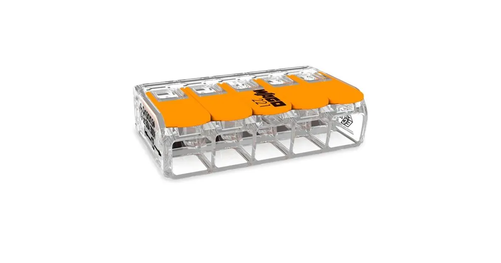 Rychlé dodání | WAGO 221-615 Svorka COMPACT 5x6 s páčkou, bezšroubová