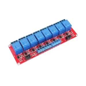 8 kanálové 5V Relé 10A Arduino raspberry / relátko high/low level trigger | Poslední dny akce