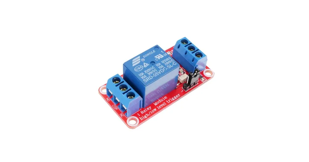 Téměř vyprodáno - 1 kanálové 24V Relé 10A Arduino raspberry / relátko high/low level trigger