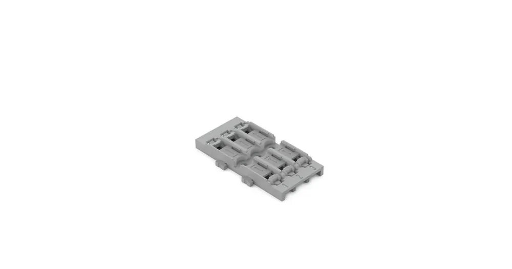 Pořiďte si nyní - WAGO 221-2523 Upevňovací adaptér 3x pro svorku inline s páčkou 221-2411, šroubové upevnění