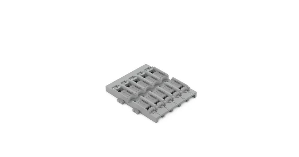 Speciální nabídka - WAGO 221-2525 Upevňovací adaptér 5x pro svorku inline s páčkou 221-2411, šroubové upevnění