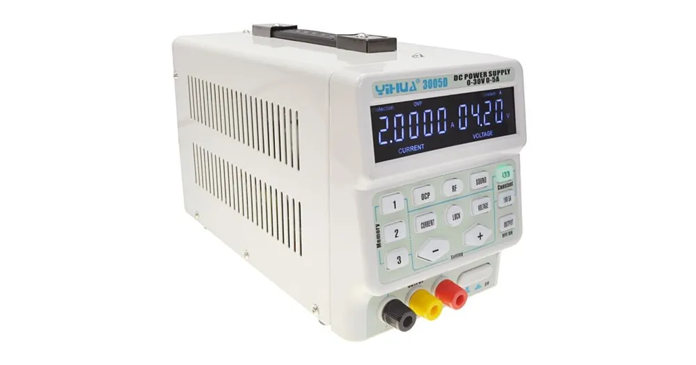 Nově přidáno | Laboratorní zdroj YIHUA 3005D, 30V/5A, spínaný, digitální řízení, nastavitelné profily