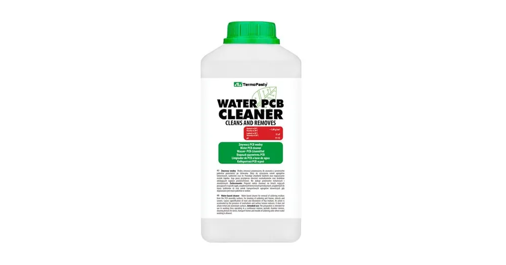 AG TermoPasty Water PCB CLEANER 1l, čistič plošných spojů (DPS/PCB), více variant - Bestseller
