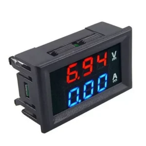 Outlet | Digitální kombinovaný voltmetr/ampérmetr do panelu 0-100V/0-10A DC