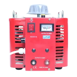 Tovární cena - Autotransformátor MCP M10-522-50, 5000VA (20A), rozsah 0-250V
