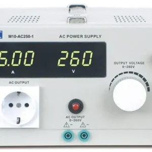 Bestseller - Střídavý AC/AC zdroj MCP M10-AC250-1, 1300VA (5A), rozsah 0-260V