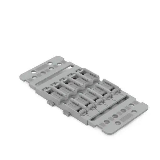 Přidat do košíku | WAGO 221-2505 Upevňovací adaptér s odlehčením tahu 5x pro svorku inline s páčkou 221-2411