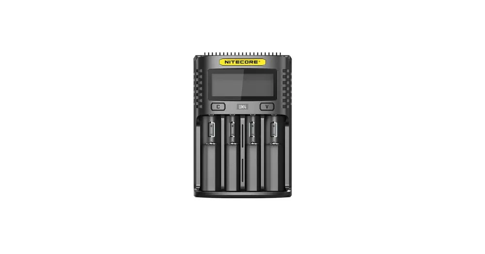 Využijte nabídku | Nitecore UM4 inteligentní USB nabíječka pro 4x Li-ion, LiFePO4, IMR, Ni-MH, Ni-Cd