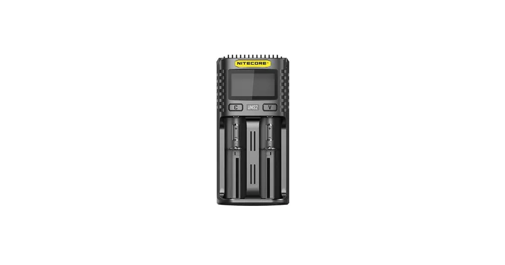 Nitecore UMS2 inteligentní USB nabíječka pro 2x Li-ion, LiFePO4, IMR, Ni-MH, Ni-Cd | Velká sleva