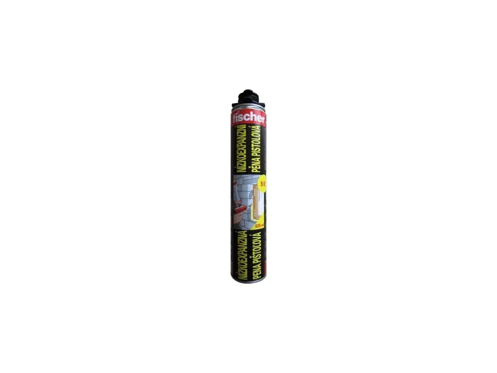 Špičkový produkt - Nízkoexpanzní montážní pěna Fischer PUP 825ml 525007