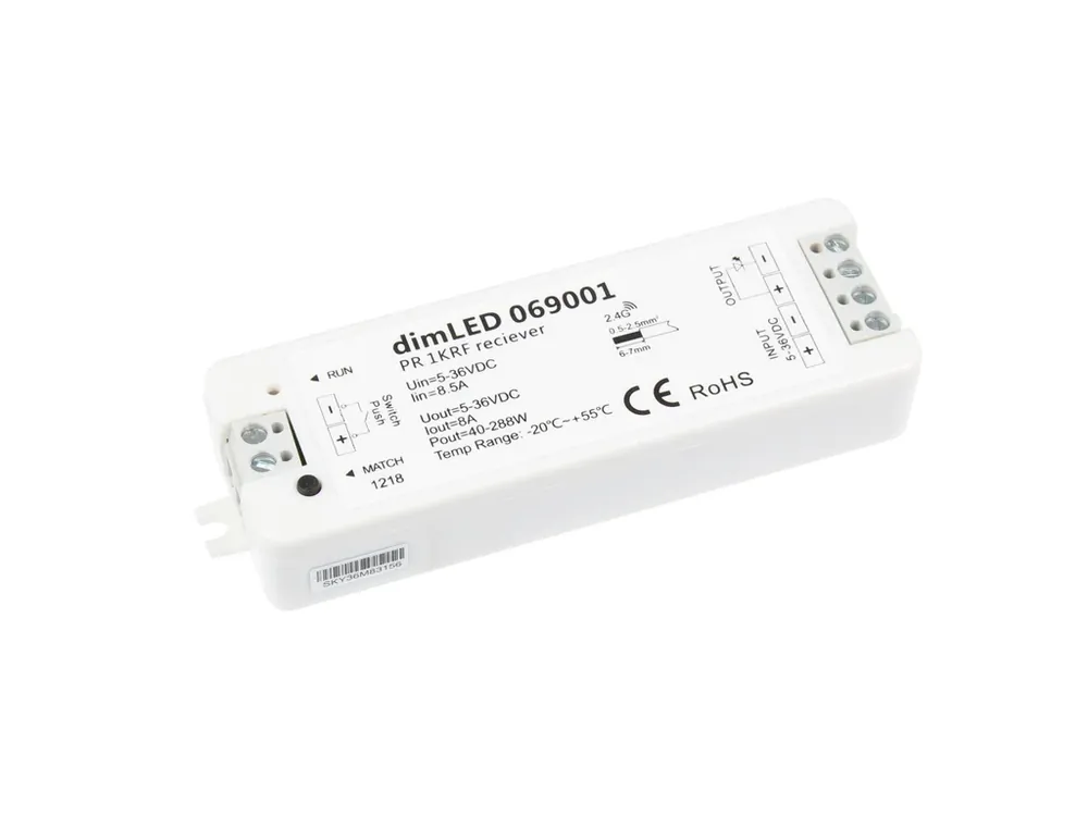 Nyní k dispozici - Přijímač dimLED PR 1KRF