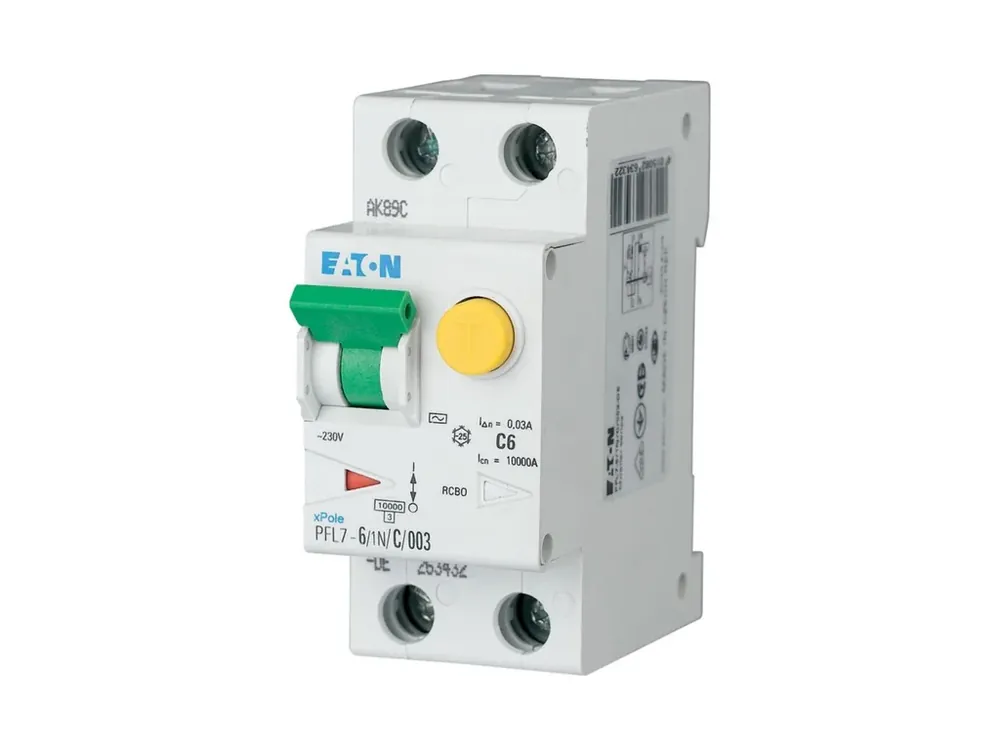 Top produkt - Proudový chránič s jističem PFL7-6/1N/003/B 6A 30mA AC PFL7-6/1N/B/003 263430