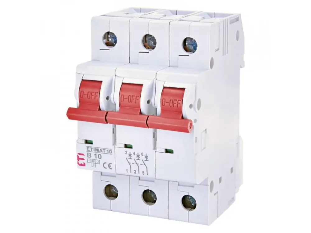ETIMAT COLOUR B 3p 10A 10kA Jistič 3 pól | Top produkt