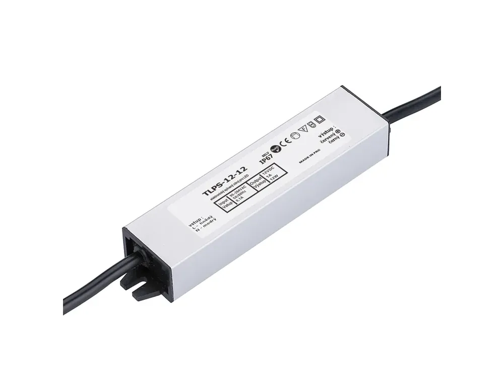 LED zdroj 12V 12W IP67 TLPS-12-12 - Profesionální kvalita